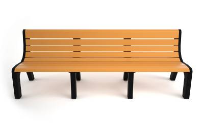 4', 6' and 8' Newport Recycled Plastic Bench – Portable - Image 5