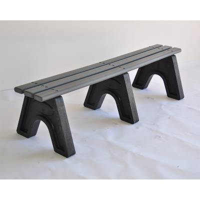 4', 6' and 8' Sport Recycled Plastic Bench - Portable  - Image 4