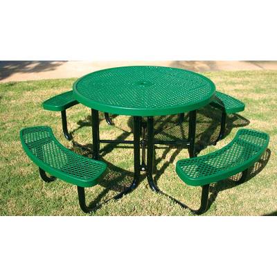 46" Round UltraLeisure Picnic Table - Portable - Image 2