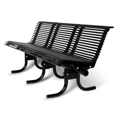 Park Benches - Coated Metal - 4', 6' and 8' Palmetto Bench - Portable