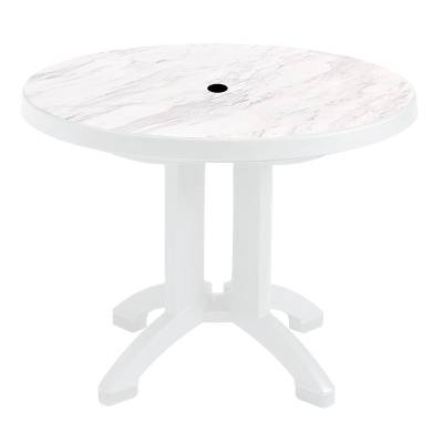 38" Round Aquaba Decor Table - Four Styles Available - Image 2