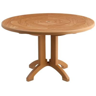 48" Round Aquaba Resin Table - Five Styles Available - Image 2