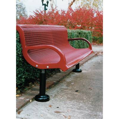 4' and 6' Wingline Style Bench - Surface and Inground Mount - Image 3