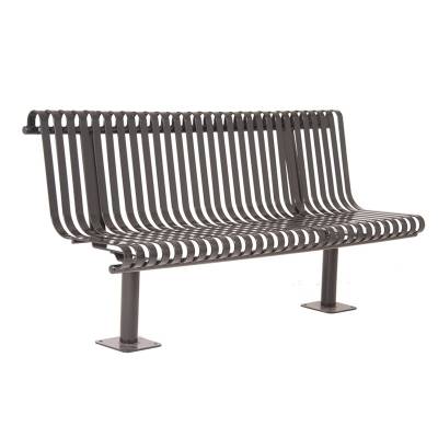 6' Kensington Bench - Inground and Surface Mount - Image 2