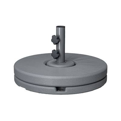 80 Lb. 2 Pc. Resin Coated Weighted Umbrella Base. - Image 4