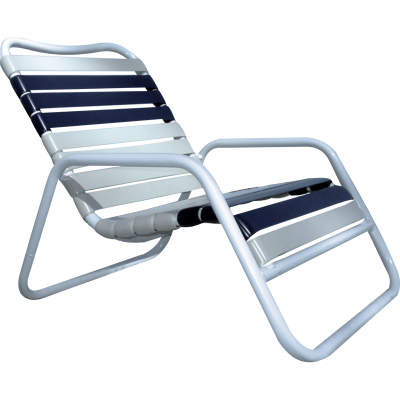 Poolside Furniture - Vinyl Strap Furniture - Welded Contract Lido Stacking Sand Chair