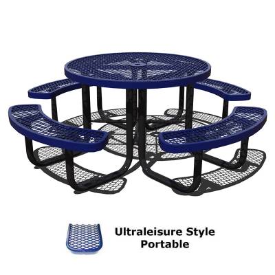 46" Round UltraLeisure Picnic Table - Portable - Image 3