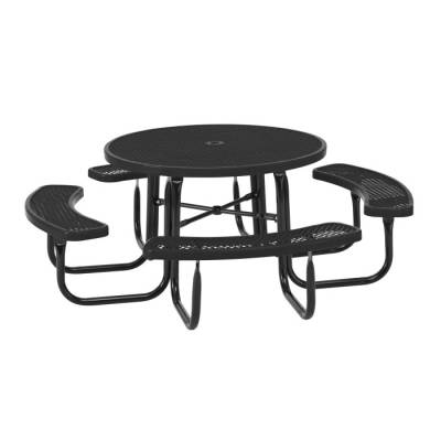 E-Series 46" Round Picnic Table - Image 1