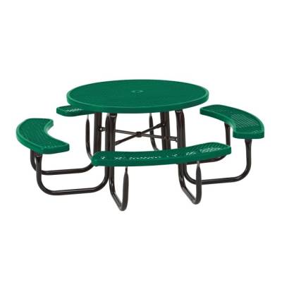 E-Series 46" Round Picnic Table - Image 3