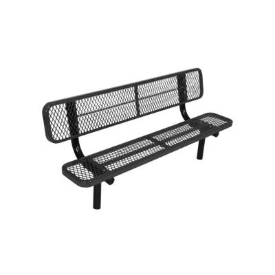 E-Series 8-Ft. Park Bench with Back - Image 2