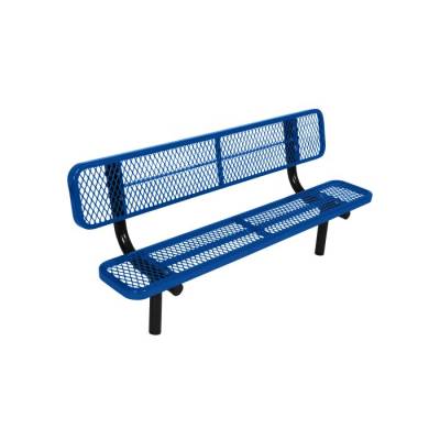 E-Series 8-Ft. Park Bench with Back - Image 3