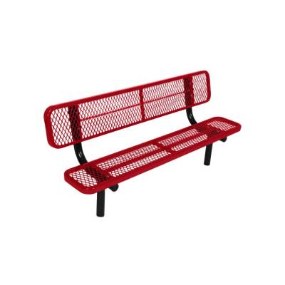 E-Series 8-Ft. Park Bench with Back - Image 6