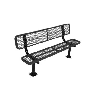 E-Series 8-Ft. Park Bench with Back - Image 10