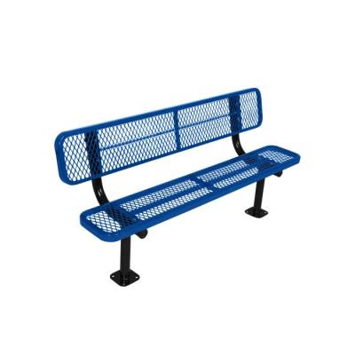E-Series 8-Ft. Park Bench with Back - Image 11