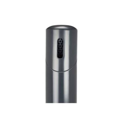 Steel Post Cigarette Receptacle - Powder Coated - Black - Image 3